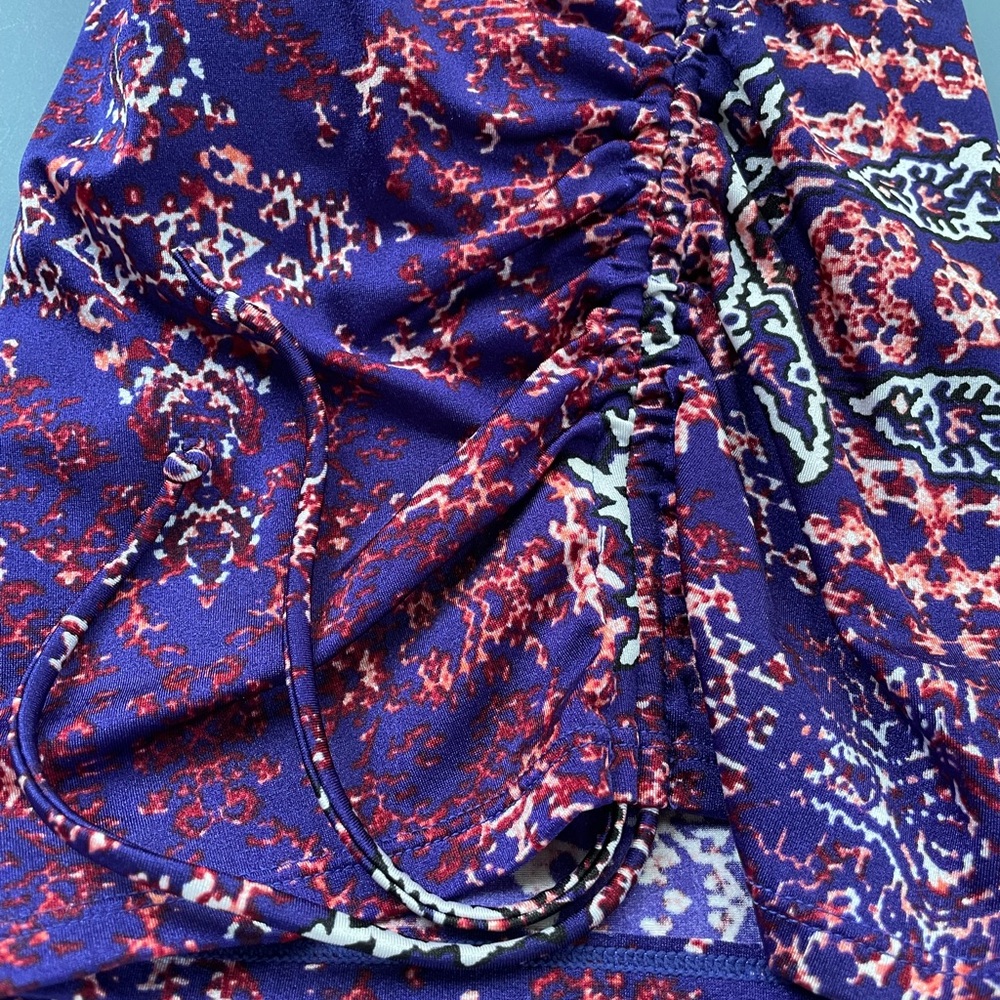 Athleta Medium Pink/Purple Patterned Tank - image 5